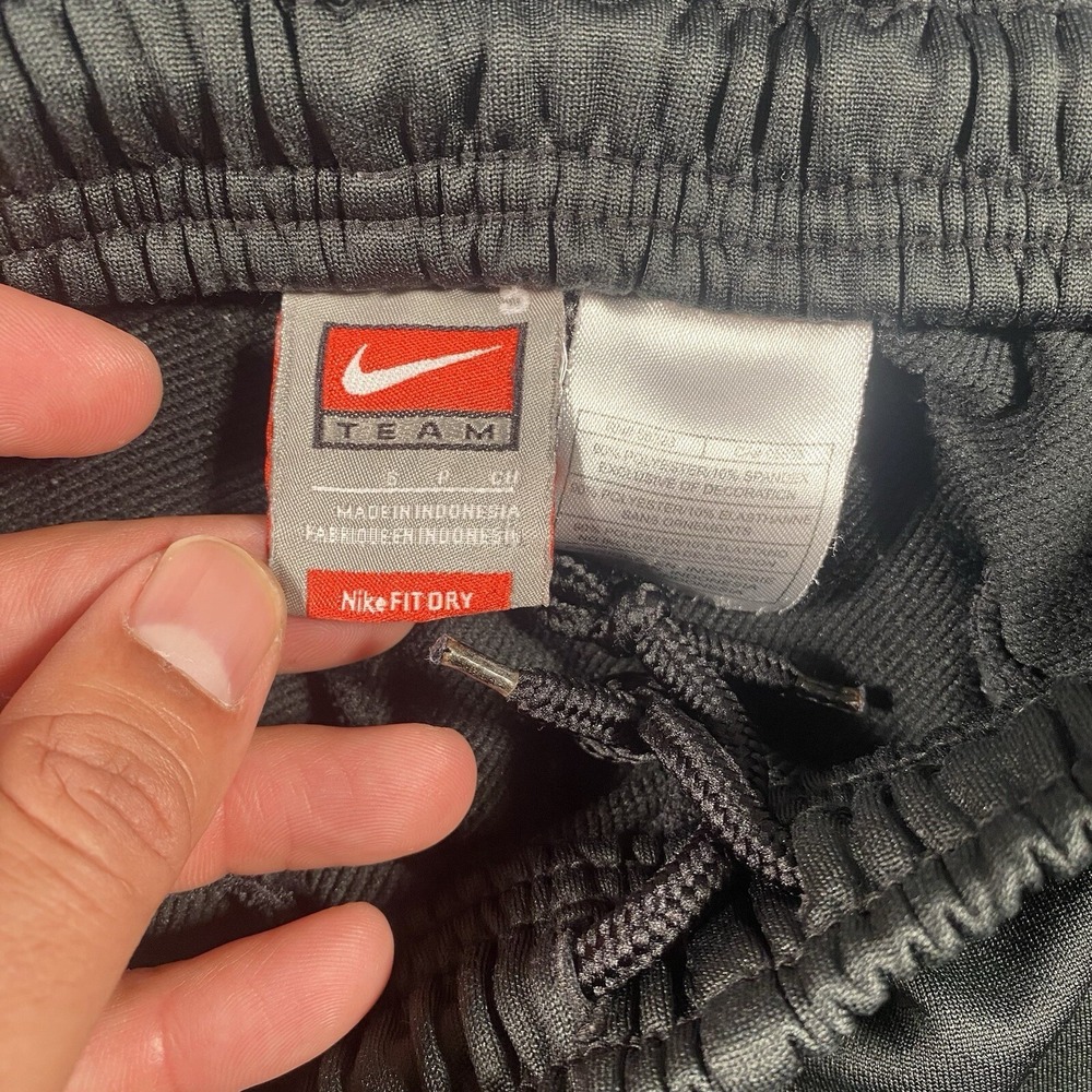 Vintage Y2K Nike Team Fit Dry Mens Size Small Zipper Leg Pockets Sweatpants - Picture 4 of 10